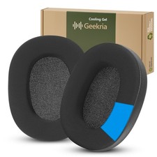 Geekria Cooling-Gel Ear Pads for Sony WH-1000XM6 Headphones Black 