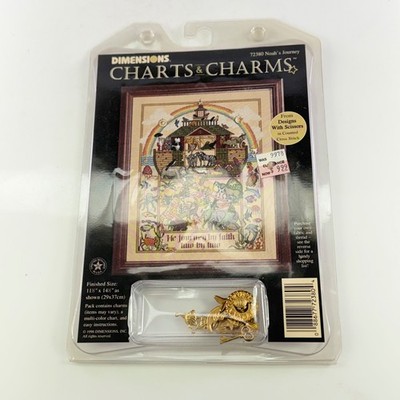 Dimensions Charts & Charms 72380 Noah's Journey Counted Cross Stitch Chart