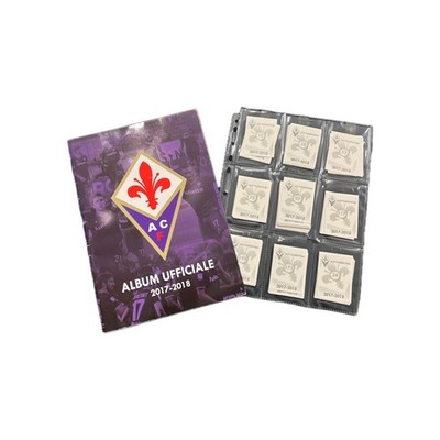 Fiorentina 2017/2018: Empty Album Plus Esselunga Complete Set