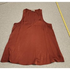 Show Me Your Mumu Tank Top Womens Medium Rust Brown Dane Tunic Sleeveless Blouse