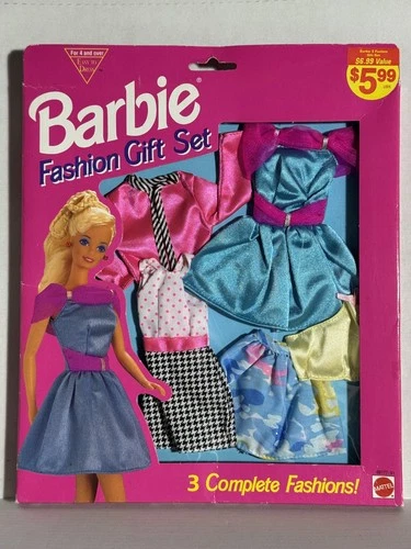 Barbie Vintage Fashion Gift Set Mattel 68177 NIP New Old Stock 1995