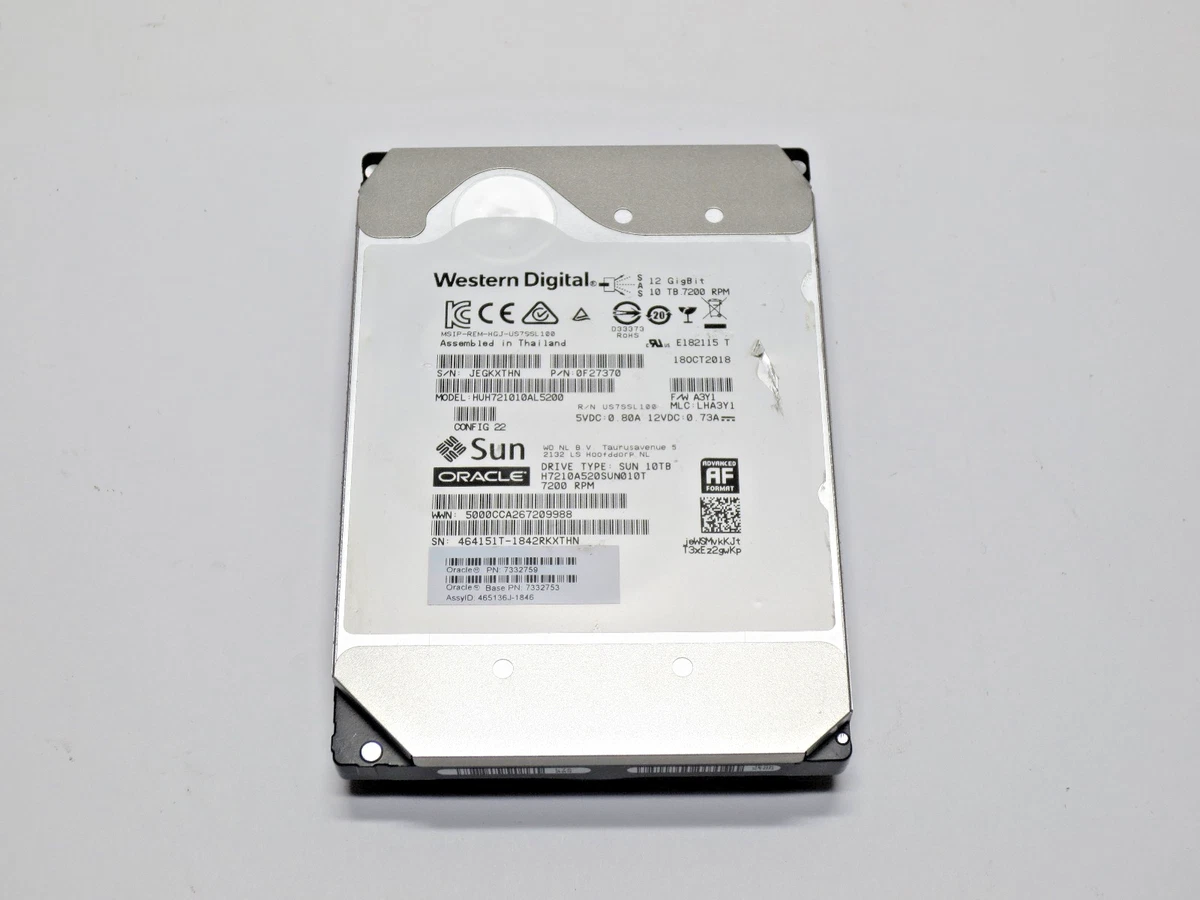 SAS Internal Hard Disk Drives 10 TB Storage Capacity for sale | eBay