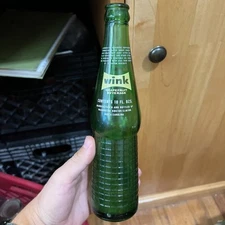 Vintage 10oz ACL Soda Bottle Canada Dry Wink Washington Kinston Clinton NC
