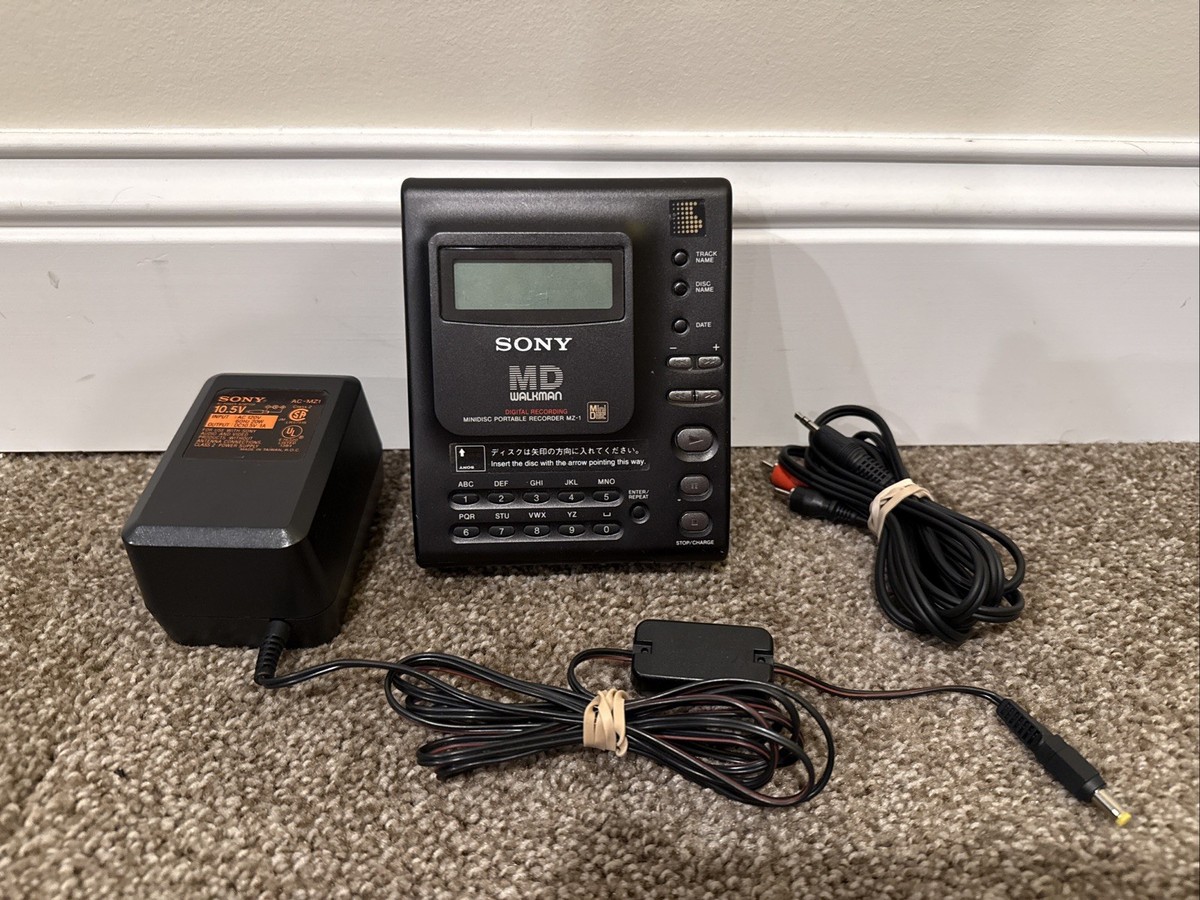 ポータブルプレーヤー SONY MINIDISC PORTABLE RECORDER MZ-1 Sony Group Portal - MZ-1 WALKMAN® (MiniDisc Portable