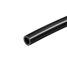 3.28ft Silicone Tubing 8mm ID 12mm OD Flexible Silicon Tube Air Hose Black