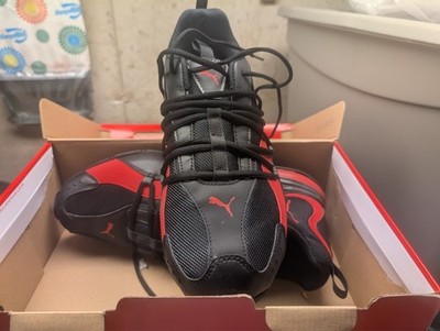 Size 11.5 - PUMA Silverion Black Red