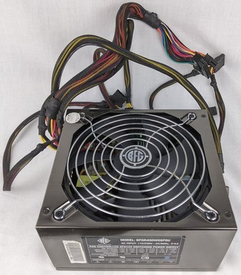 BFG Fan Controlled ATX12V Switching Power Supply 450 W 20+4 Pin ATX Desktop