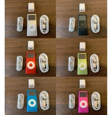 iPod Nano 2nd Gen All Colors 4GB | New Battery Installed | 100% Tested -90% N EW