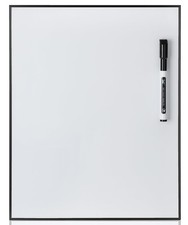 Mr. Pen- Small Dry Erase Board, 11x14 Inches, Whiteboard 11"W x 14"H, Black