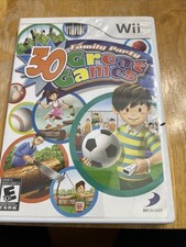 Family Party 30 Great Games (Nintendo Wii Children's Game) Complete w/ Manual