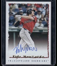 2024 Topps Archives #95FF-KM Kyle Manzardo Fan Favorite Autographs AU