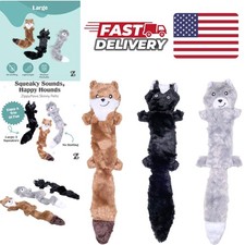 Fun and Engaging Plush Dog Toys Large Variety Pack for Chewing and Tugging