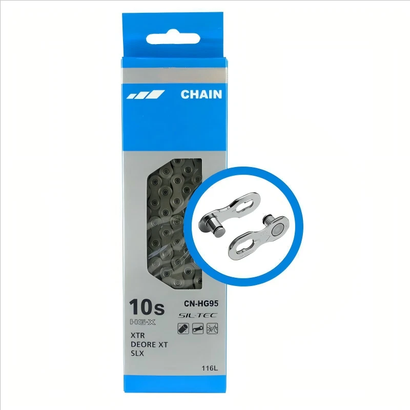 Shimano Deore XT CN-HG95 10 Fach Kette HG-X 116-Glieder MTB Fahrradkette XTR SLX - Bild 2 von 4