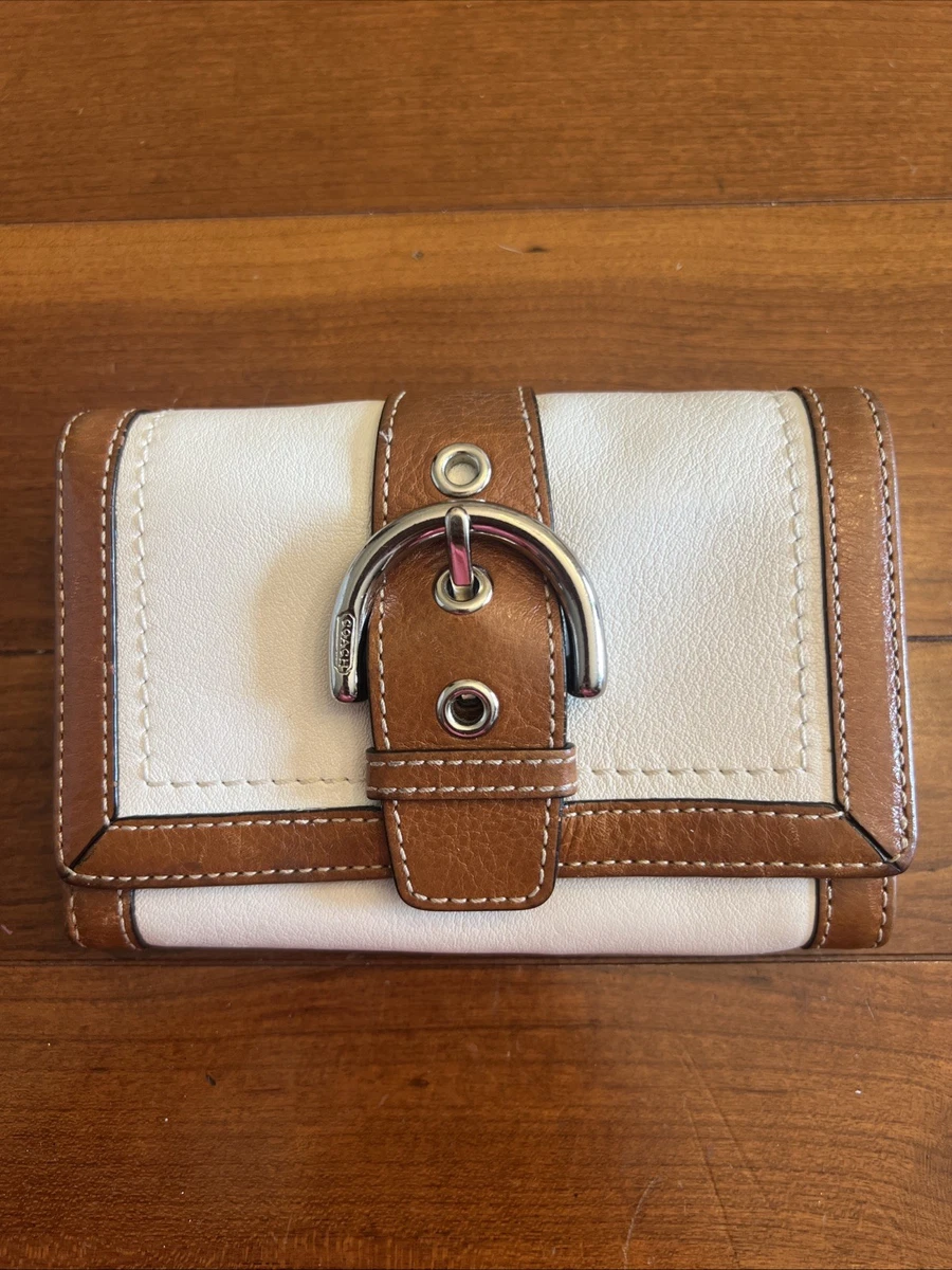 Coach White Wallets for Women with Vintage for sale | eBay