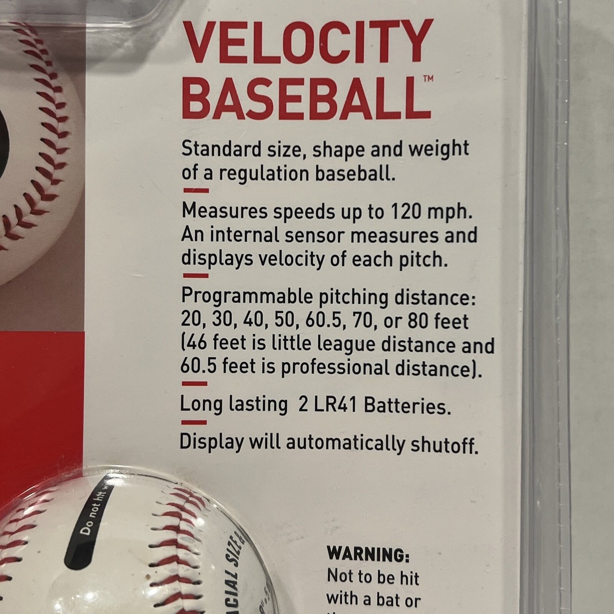 Neuf inutilisé Smart Planet Smart Ball Radar Pitch Baseball