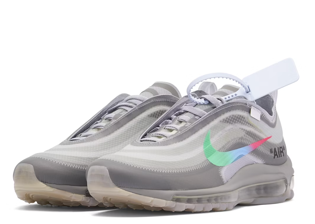 OFF WHITE X NIKE Taglia UK 7.5 Nike Air Max 97 x OFF WHITE Menta 2018