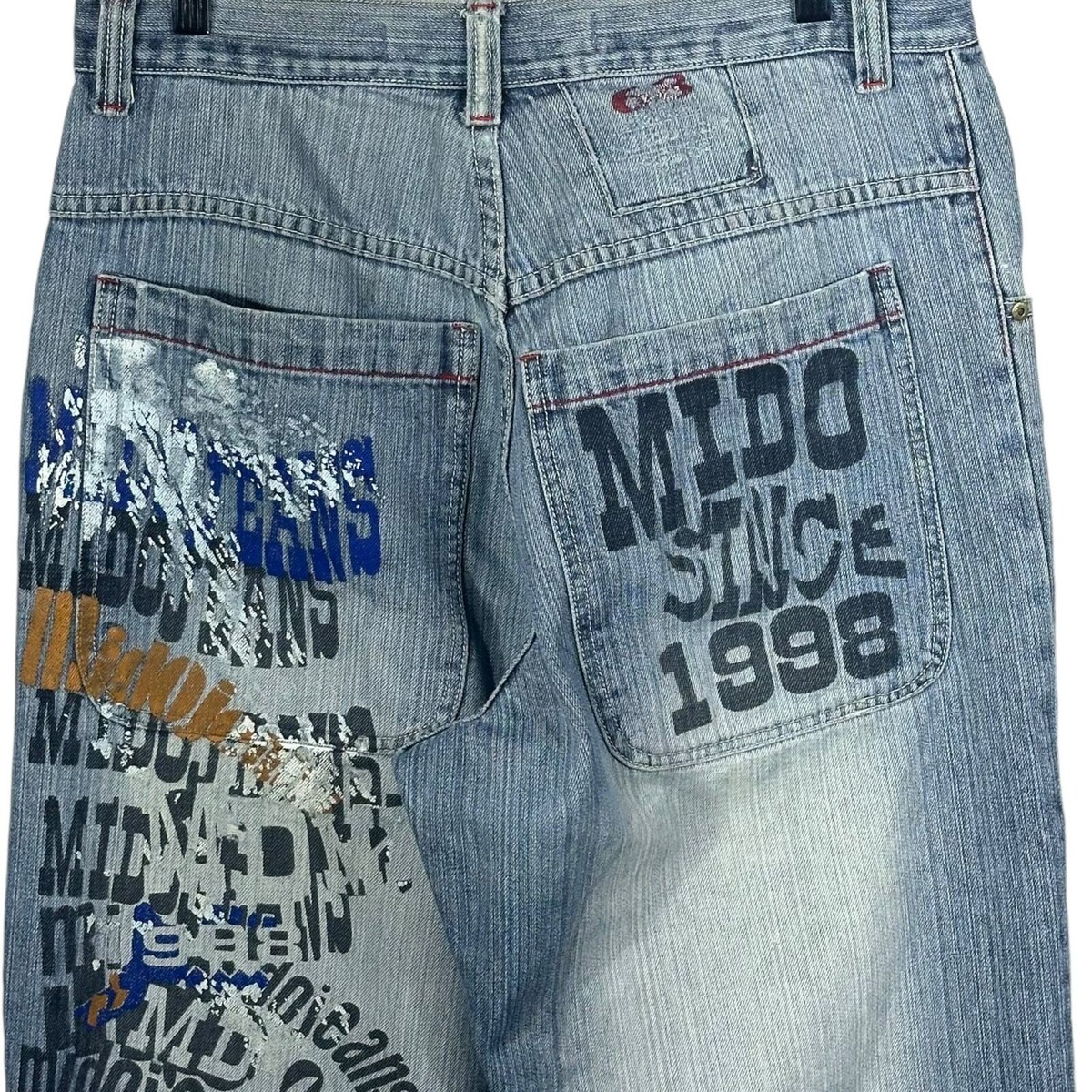 Vintage Mido Straight Leg Denim Jeans | eBay