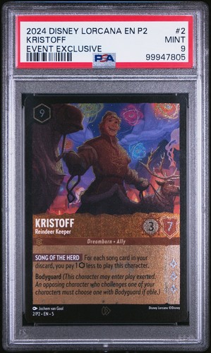 Kristoff - Reindeer Keeper graded PSA 9 for sale on eBay
