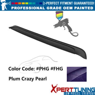 For 08-23 Dodge Challenger IKON Style PP #PHG Plum Crazy Pearl Rear Roof Spoiler