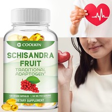 Schisandra Fruit 1160mg - Relieve Stress, Promote Relaxation, Improve Cognitive