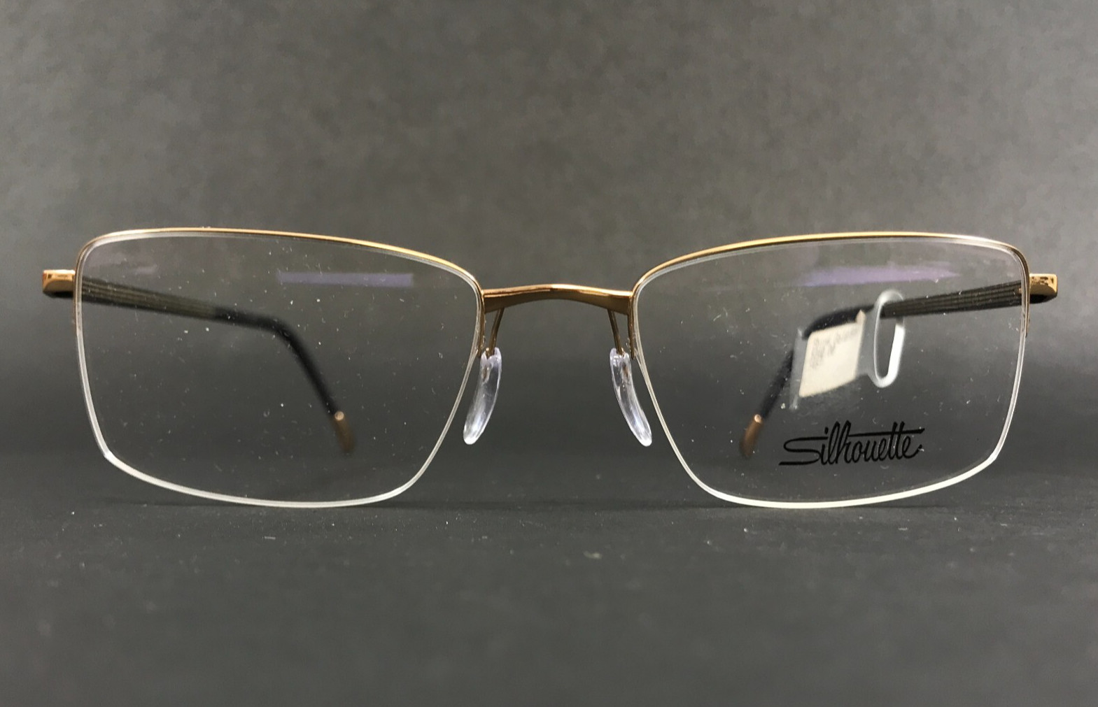 Оправа для очков Silhouette 5457 20 6051 Illusion Gold Темно-зеленая 53-19-145