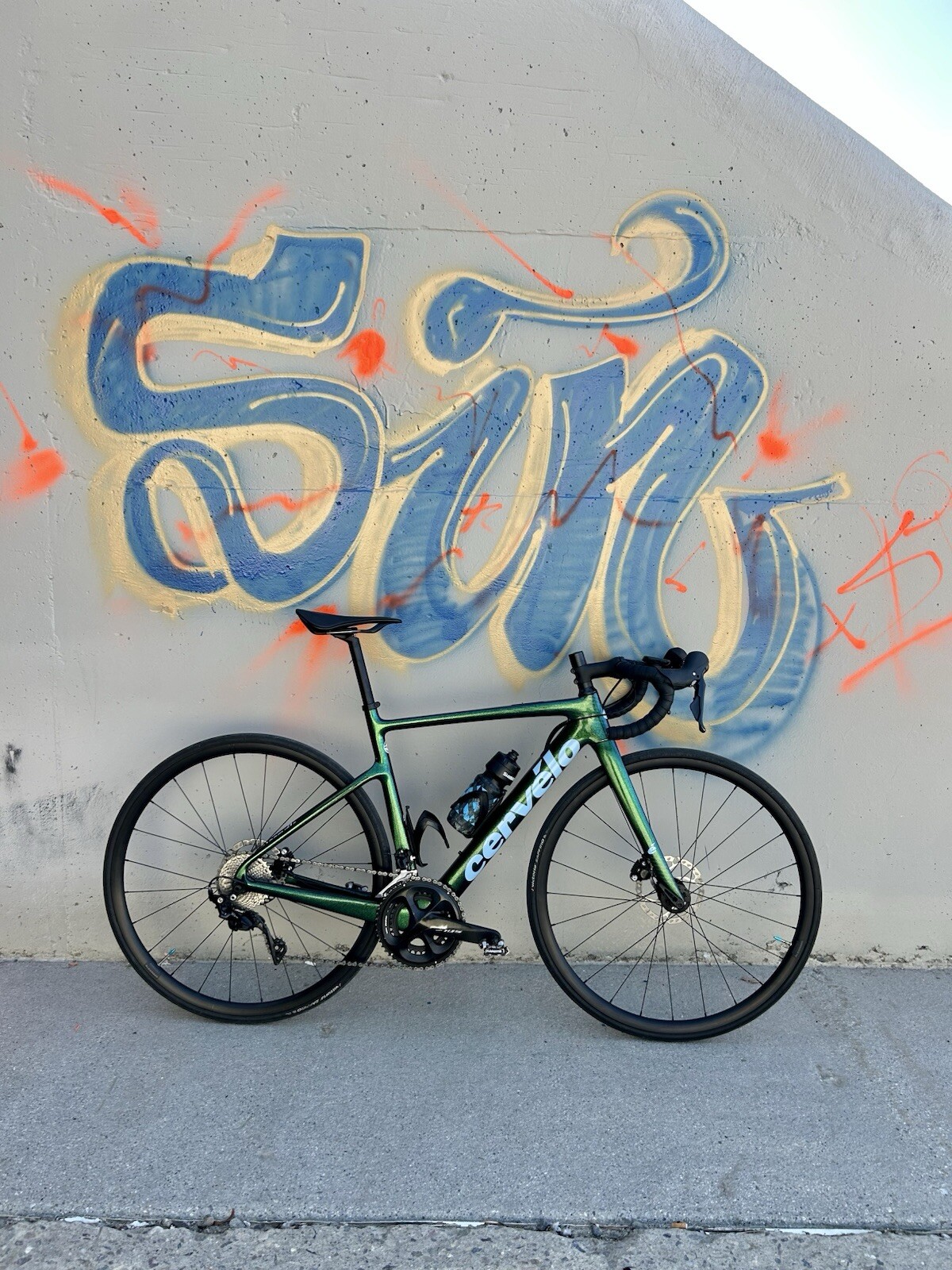 Cervelo Caledonia Carbon 105 Road Bike Metallic Green 51cm