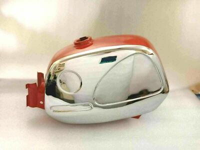 Zündapp KS 50 517 Super Sport C50 KS 100 Steel Chrome & Red Painted Petrol Tank