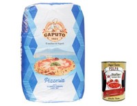 Caputo Pizzeria, Weichweizenmehl Typ „00“ 25 Kg, Caputo Blu Mehl '00'+Polpa 400G