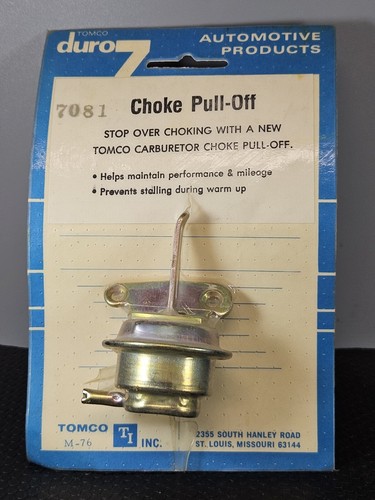 N.O.S Tomco 7081 Choke Pull-Off Tomco Duro7