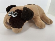 1985 Vintage Tonka POUND PUPPY Brown Spotted w Collar Pound Puppies 17" Tonka