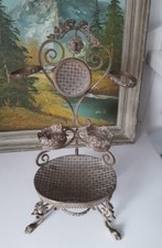 SUPERBE ANCIEN PORTE MONTRE BAGUIER LAITON  FORME DE CHAISE NAPOLÉON III 