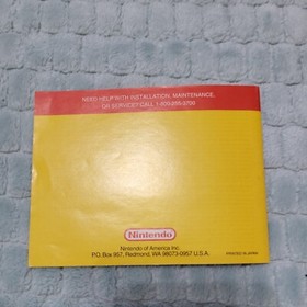 Tetris tetris 2 Nintendo Nes instruction booklet manuals vintage video game