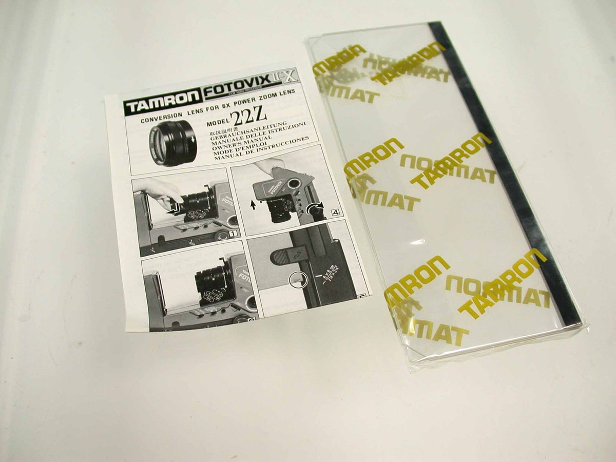 Objectif De Conversion Tamron 22Z 35 Mm Pour Fotovix II-X – Neuf Ancien Stock Avec Boîte
