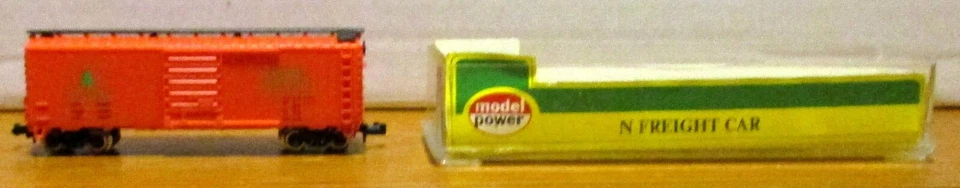 N Scale Freight + Tanker & Box Car Lot (4 Different) Atlas + Model Power + Roco - Image 2 of 4