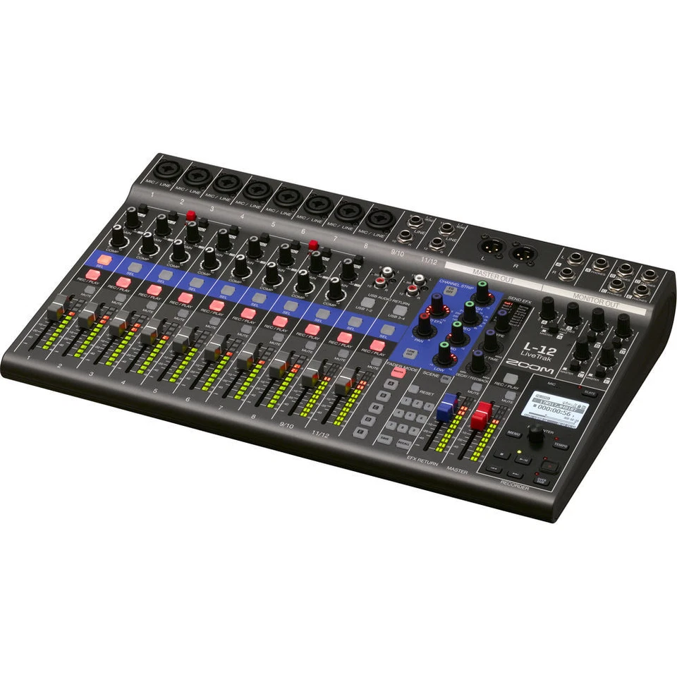 New Zoom LiveTrak L-12 Digital Mixer Best Offer! Authorized Dealer Free Shipping - Image 4 of 4
