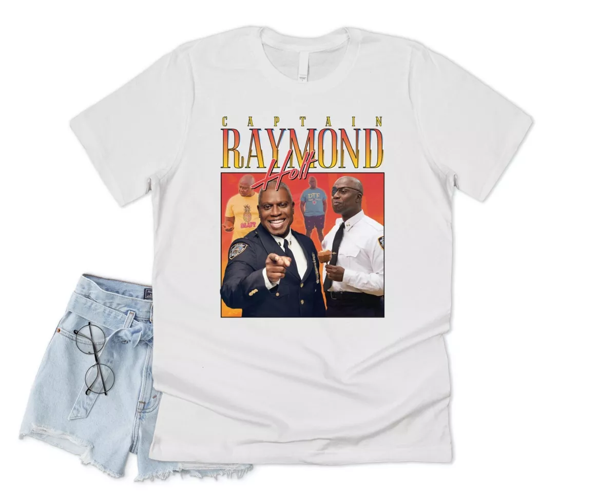 Captain Raymond Holt Homage T-shirt Tee Funny Brooklyn Nine Nine TV show  90's