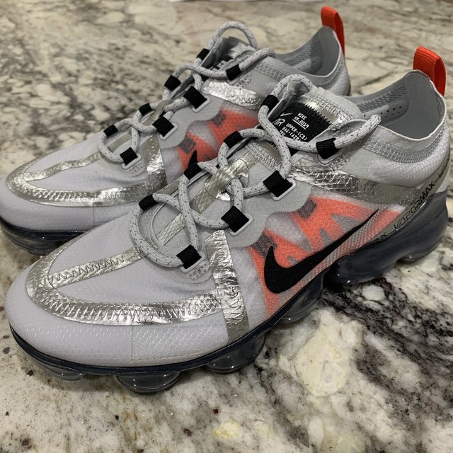 vapormax 2019 platinum orange