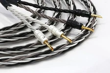 KnuKonceptz Krux Interlaced Braided 8 Gauge Bi-Wire Speaker Wire Cable 8' Pair 