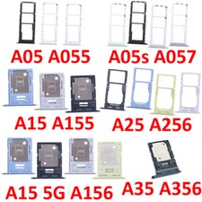 2pcs Sim Tray Micro SD Card Holder Socket For Samsung Galaxy A05 A15 A25 A35 A55