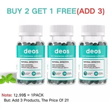DEOS Internal Deodorant Supplement – DEOS Full Body Deodorizer -BUY 2,GET 1 FREE