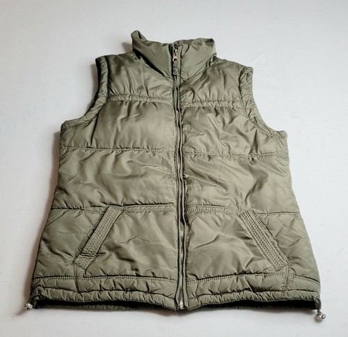 Womens Maurices Green Puffer Vest Size 