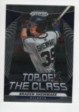 2020 Panini Prizm Baseball TOP OF THE CLASS BRADEN SHEWMAKE ATLANTA BRAVES #21