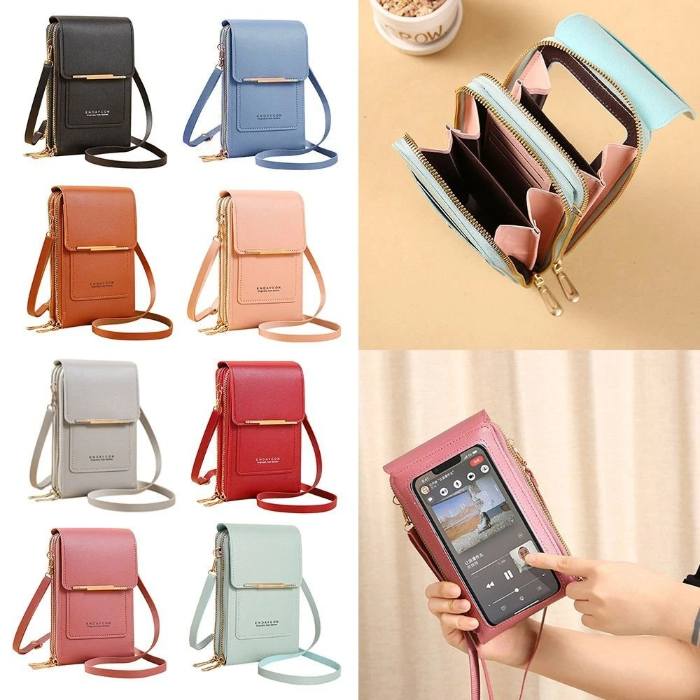 RFID Travel RFID Anti Theft Purse Handbag Crossbody Bags Touch