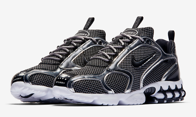 Nike x Stussy Air Zoom Spiridon Cage 2 Pure Platinum UK 9 US 10