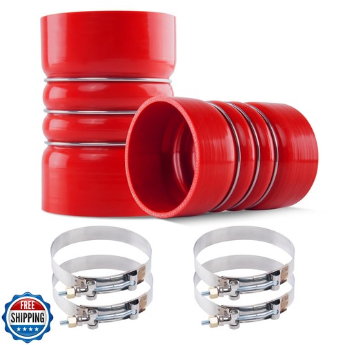 Ailbiuko Silicone Charge Air Cooler Hump Hose 4" X 6" Heavy Duty Intercooler - 第 1/5 張圖片