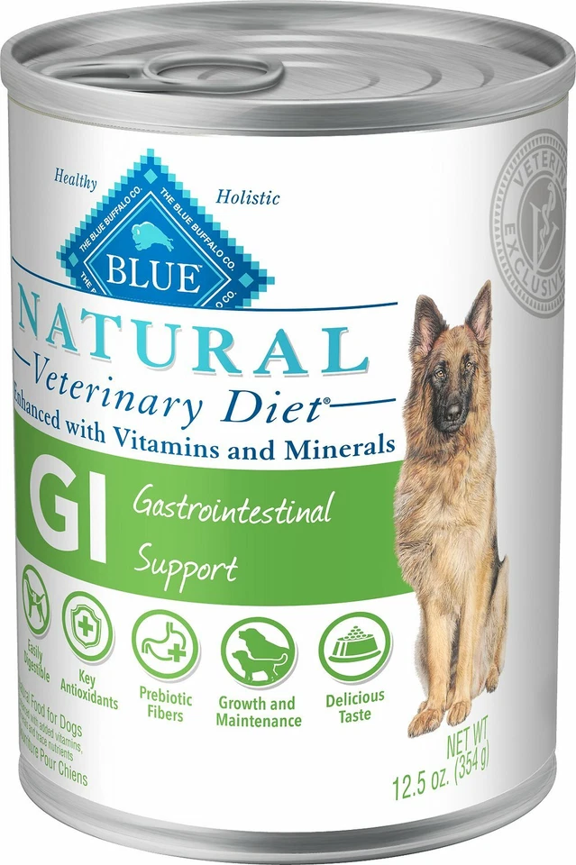 Blue Buffalo Natural GI Gastrointestinal Support Canned Dog Food 6/12.5 oz