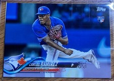 2018 Topps Series 2 Baseball #467 Carlos Ramirez Toronto Blue Jays MLB Baseball