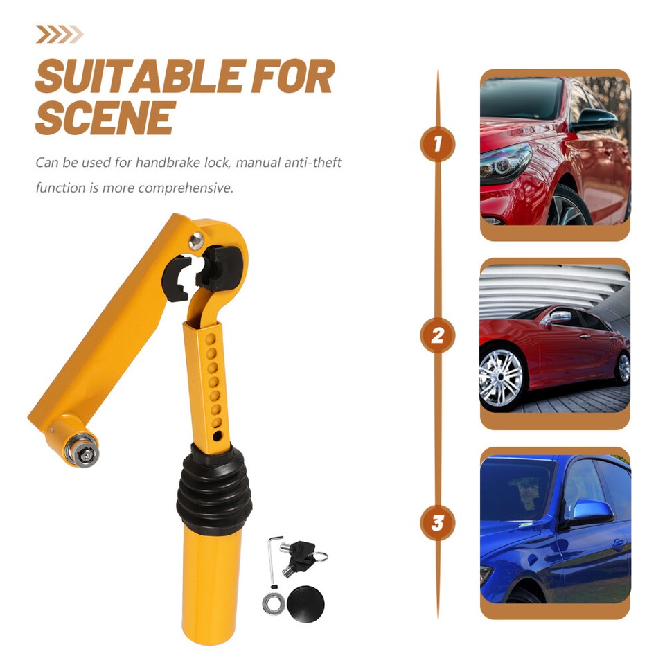 2pcs Car Gear Stick Lock Automotive Shifter Stick Lock Vehicle