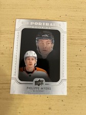 2019-20 UD Series 1 UD Portraits Rookies Philippe Myers #P-49 Flyers RC