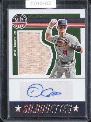 2023 Panini USA Baseball Stars & Stripes Bats 17/49 Dylan Cupp #SIL-DC Auto